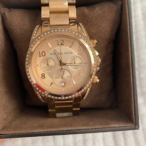 Michael Kors Rose Gold Watch